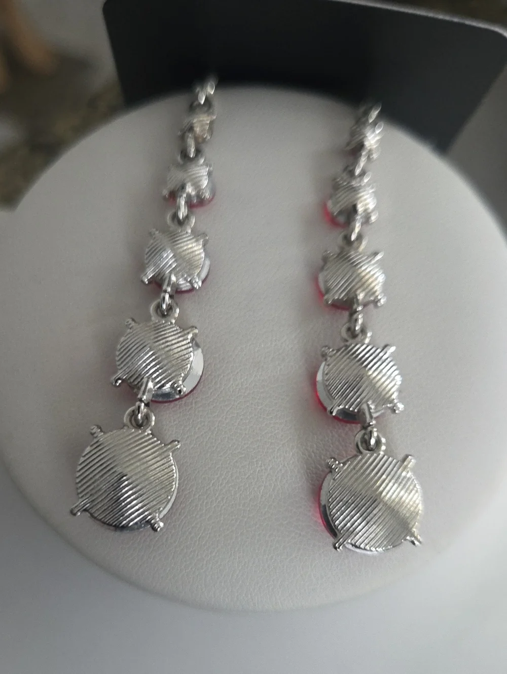 Paparazzi Red Gem Earrings NWT